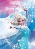 Komar Bild "Frozen 2 Elsa Action" Disney 1 Stk. tlg. Wandbild zur Dekoration im