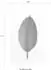 Komar Wandbild Ficus Leaf 50 x 70 cm