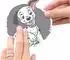 Komar Deko-Sticker A Simple Start 100 cm x 70 cm