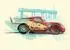 Komar Wandbild Cars McQueen 70 x 50 cm gerollt