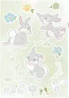 Komar Wandtattoo "Thumper in the Garden - Gr&ouml;&szlig;e 50 x 70 cm" selbstklebend,