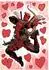Komar Deko-Sticker Deadpool Lovepool 50 x 70 cm gerollt