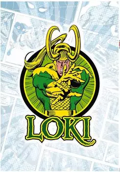 Komar Deko-Sticker Loki Classic 50 x 70 cm gerollt