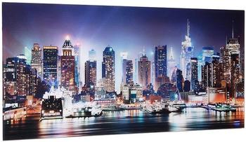 Art-Land Glasbild "New York City - Times Square" (100x50cm)