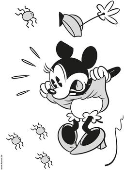 Komar Wandtattoo Disney "Minnie Scream" (14009)