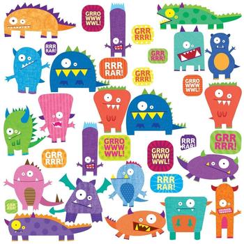 RoomMates Wandsticker APPLIQUES MONSTER