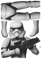 Komar Wandtattoo "Star Wars Stormtrooper - Gr&ouml;&szlig;e 100 x 70 cm" selbstklebend,