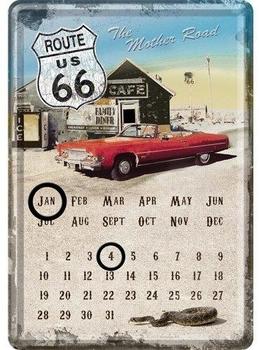 Nostalgic Art Bild Route 66 Map