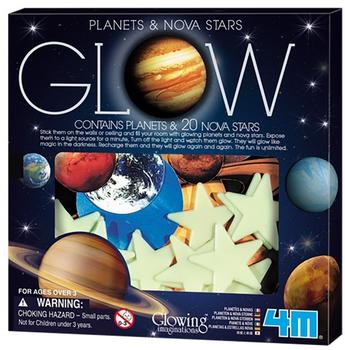 4M Planets & Supernova (20 Glow Stars) (00-05635)