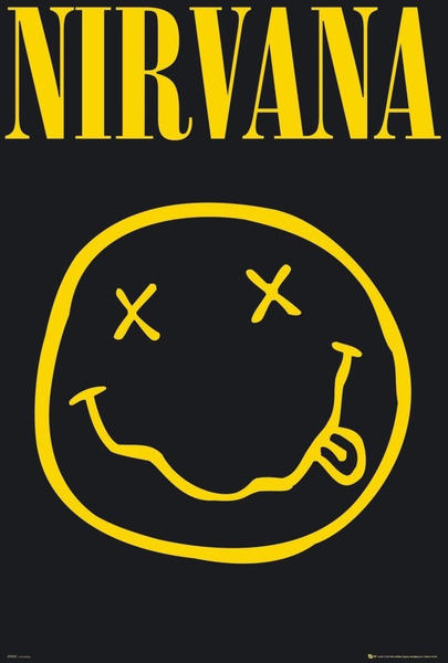 GB Eye Nirvana Smiley Maxi Poster