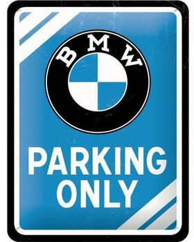 Nostalgic Art Blechschild BMW Parking Only(15x20cm)