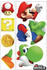 RoomMates Wandsticker Yoshi/ Mario (9 Teile) mehrfarbig