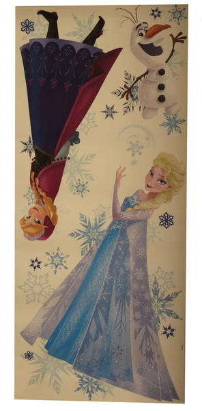 RoomMates Wandsticker Disney Frozen Anna, Elsa & Olaf