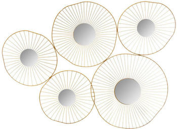 Atmosphera Wall Decoration Metal Gold