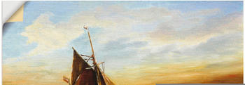 Art-Land Segelschiff auf See - maritime Malerei 60x45cm (40645415-0)