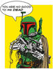 Komar Poster »Star Wars Classic Comic Quote Boba_Fett«, Star Wars, (1 St.),