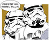 Komar Poster »Star Wars Classic Comic Quote Stormtrooper«, Star Wars, (1 St.)