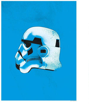 Komar Star Wars Classic Helmets Stormtrooper 40x50cm