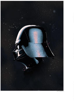 Komar Star Wars Classic Helmets Vader 30x40cm