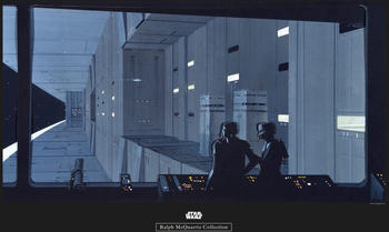 Komar Star Wars Classic RMQ Death Star Control 70x50cm