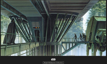 Komar Star Wars Classic RMQ Endor Dock 70x50cm