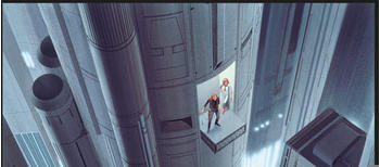Komar Star Wars Classic RMQ Escape Plan 40x30cm