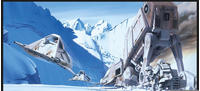 Komar Star Wars Classic RMQ Hoth Battle Snowspeeder 40x30cm