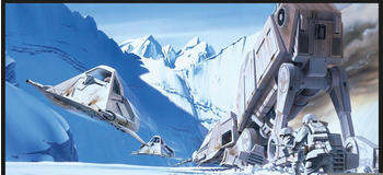 Komar Star Wars Classic RMQ Hoth Battle Snowspeeder 40x30cm