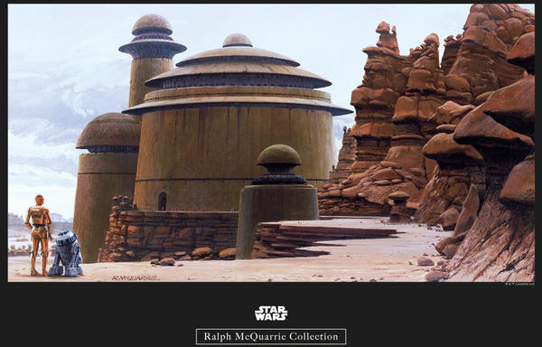 Komar Star Wars Classic RMQ Jabbas Palace 50x40cm