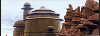 Komar Star Wars Classic RMQ Jabbas Palace 70x50cm