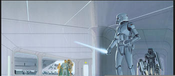 Komar Star Wars Classic RMQ Stormtrooper Hallway 70x50cm