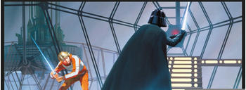 Komar Star Wars Classic RMQ Vader Luke Carbonit Room 50x40cm