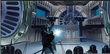 Komar Star Wars Classic RMQ Vader Luke Throneroom 40x30cm