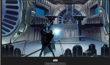 Komar Star Wars Classic RMQ Vader Luke Throneroom 70x50cm