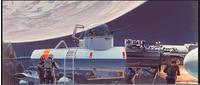 Komar Star Wars Classic RMQ Yavin Hangar 70x50cm