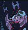 Komar Poster »Star Wars Classic Vector TIE-Fighter«, Star Wars, (1 St.),