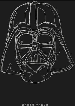 Komar Star Wars Lines Dark Side Vader 40x50cm