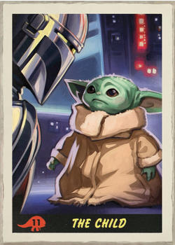 Komar Star Wars Mandalorian The Child Trading Card 50x70cm