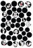 Komar Wandtattoo 101 Dalmatiner Dots 50x70 cm