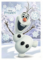 Komar Wandtattoo "Olaf - Gr&ouml;&szlig;e 50 x 70 cm" selbstklebend, Wandsticker, Kinderzimmer