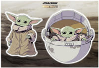 Komar Wandtattoo "Star Wars The Child - Gr&ouml;&szlig;e 50 x 70 cm" selbstklebend,