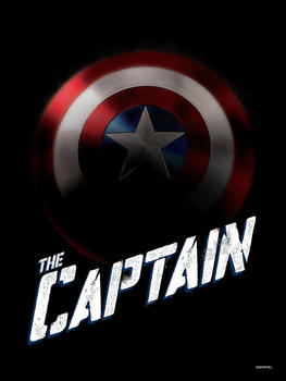 Komar Poster Avengers The Captain 30x40cm