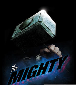 Komar Poster Thor The Mighty 40x50cm