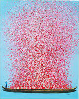Kare Design Leinwandbild "Bild Touched Flower Boat"