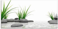 Artland Glasbild "3D Steine" Zen 1 Stk. tlg. in verschiedenen Gr&ouml;&szlig;en