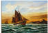 Art-Land Segelschiff auf See - maritime Malerei 40x30cm (89409547-0)