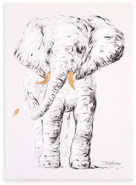 Childhome Painting Elephant 30 x 40 cm
