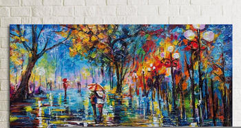 YS-Art Herbstliche Allee 140x70cm (PS 059)