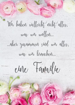 The Wall Art Deco-Canvas Familie 50x70cm (51531)