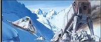 Komar Star Wars Classic RMQ Hoth Battle Snowspeeder 70x50cm